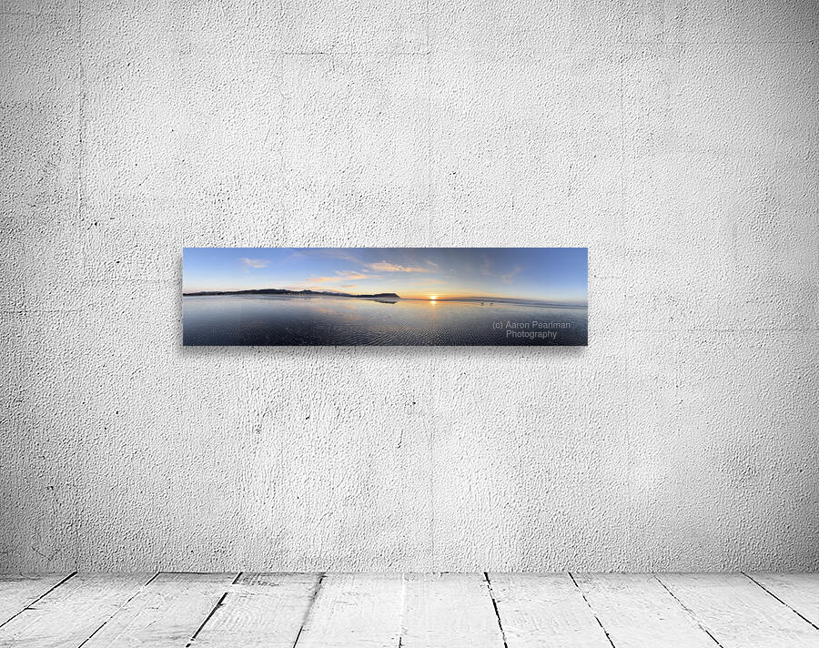 Seaside Moon Reflection Wall Preview