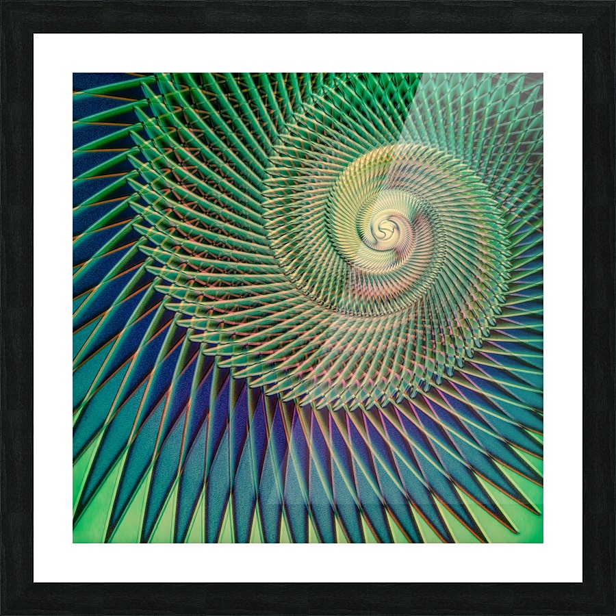 Composition Logarithmique Picture Frame print