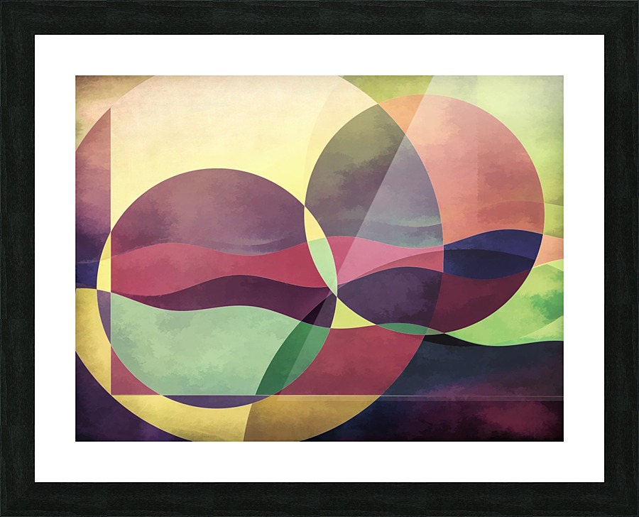 Middle Ground Picture Frame print