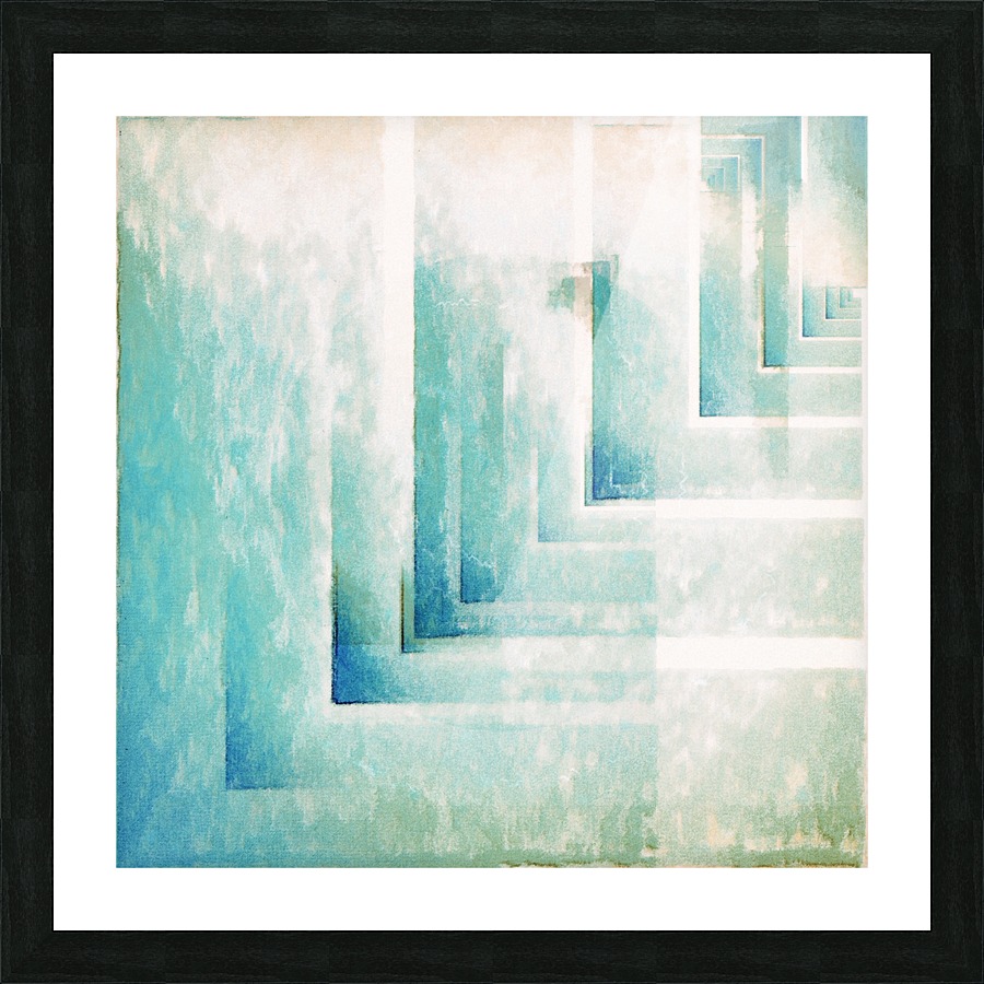 Composition Patinée Picture Frame print