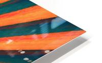 Composition in Orange Blue & Green HD Metal print