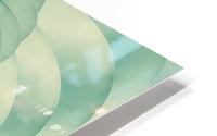 Composition in Celadon HD Metal print
