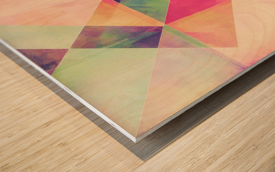 Balancing Act Wood print