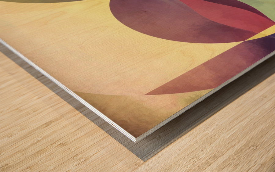 Middle Ground Wood print