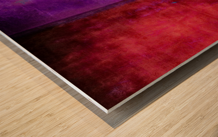 Dualities Wood print