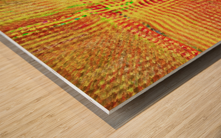 Crossroads Wood print
