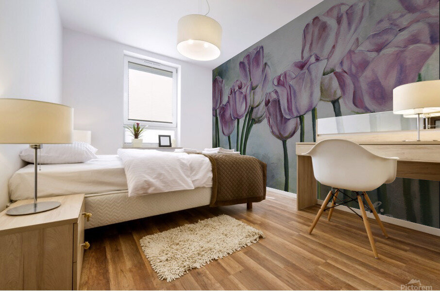  Tulips Mural print