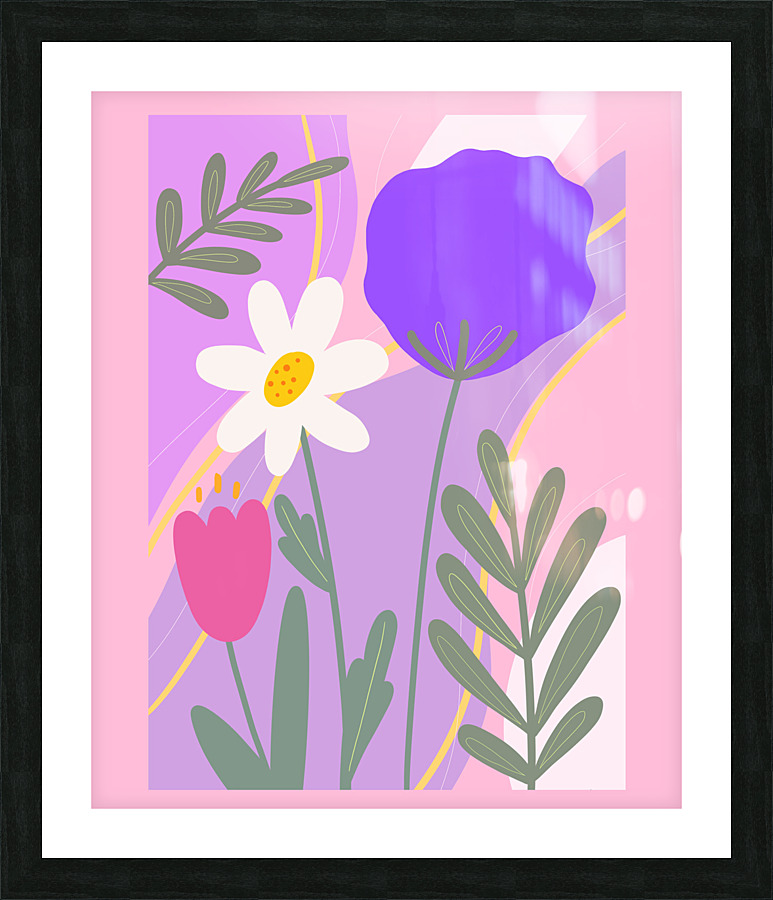 Spring flowers Picture Frame print