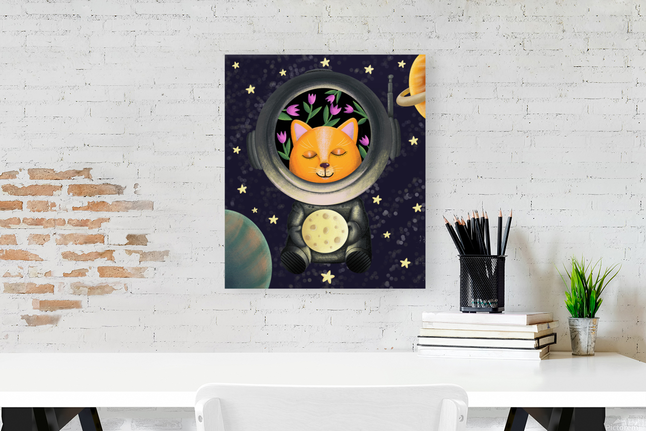 Cat in space Reproduction