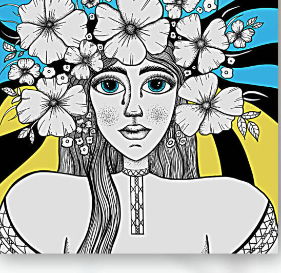 Ukrainian Girl by Liza Kushnirova