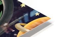 Cat in space HD Metal print