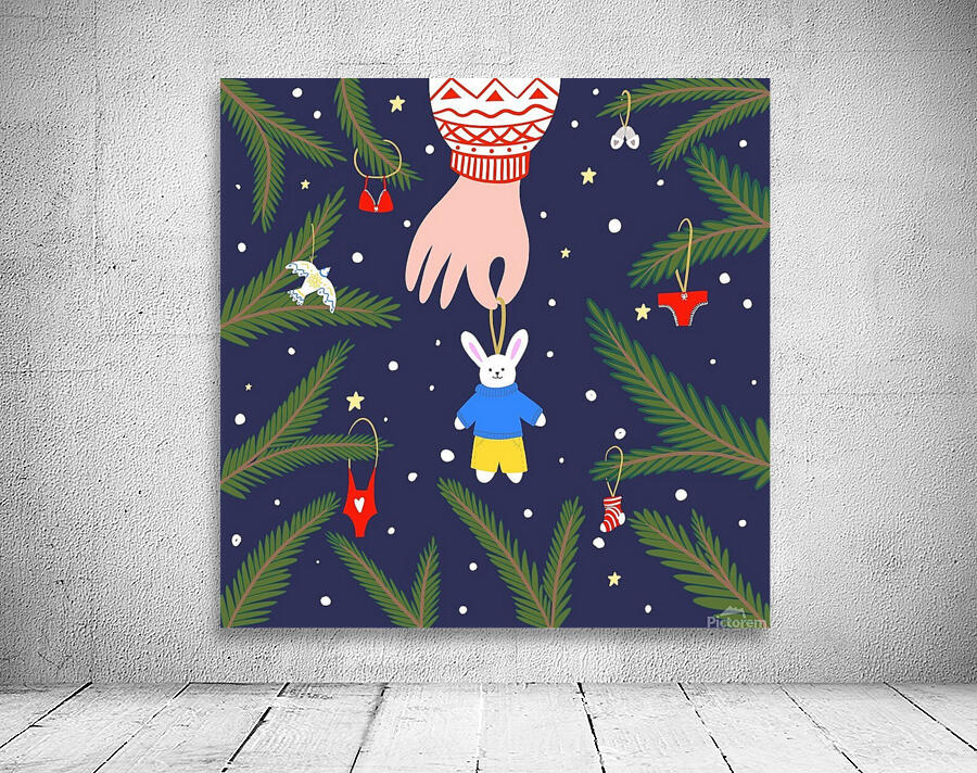 Toy bunny Wall Preview