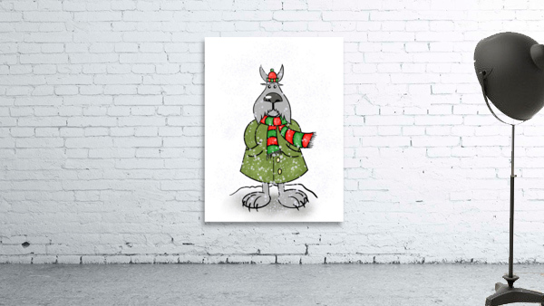 New Year Bobik Wall Preview