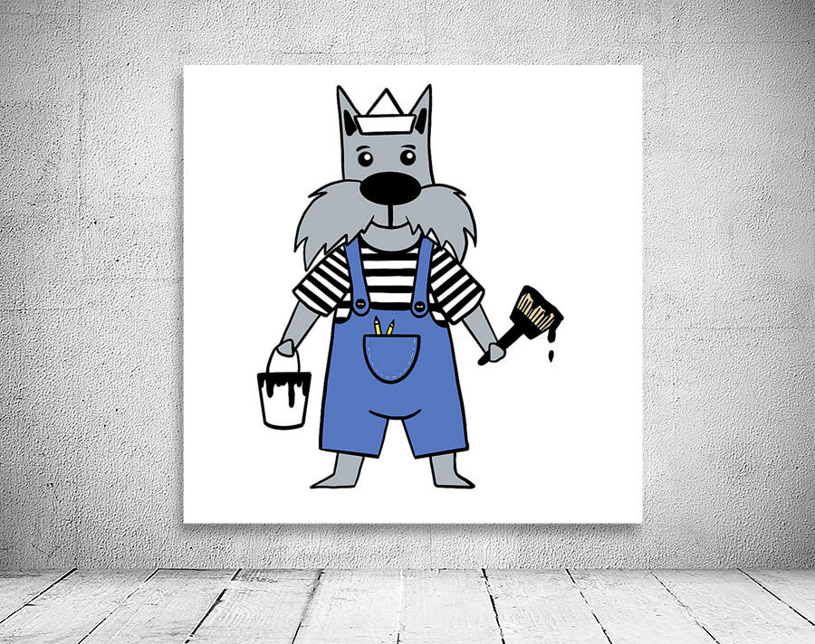 Dog Bobik Wall Preview