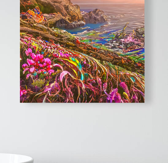 hazy seascape Reproduction
