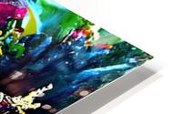 peacock HD Metal print