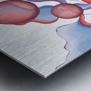 Jellyfish Sunset Metal print