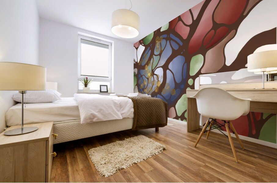 Wintergreen Mural print