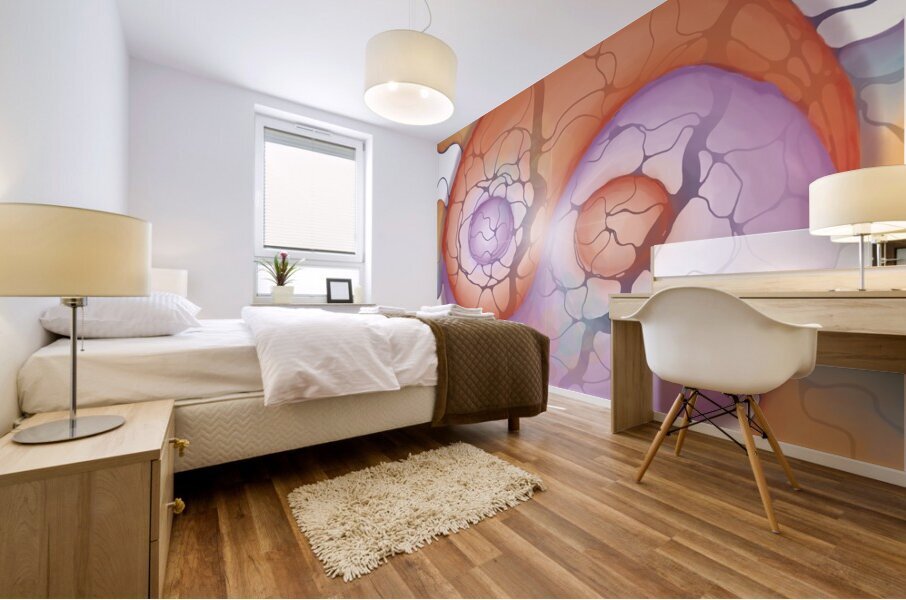 Into the Yin of Things Mural print