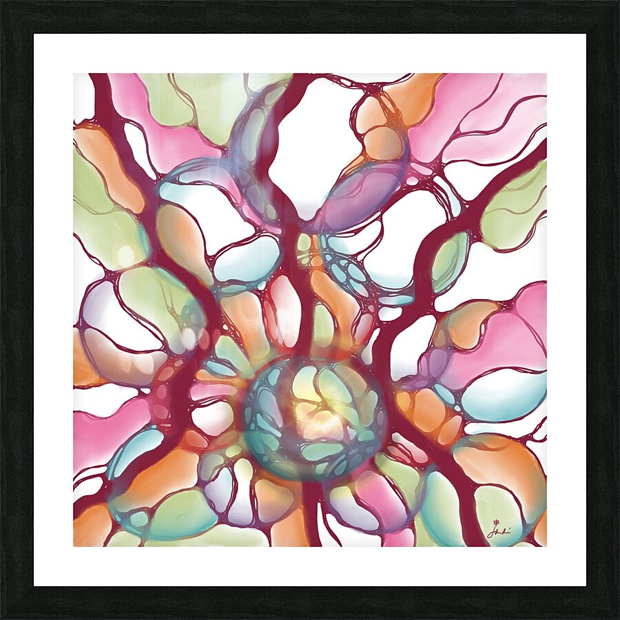 Concerto in Red Impression et Cadre photo