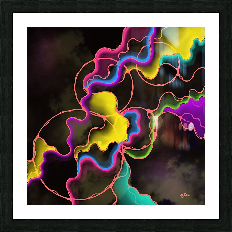 Dark Star Picture Frame print