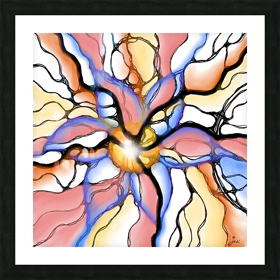 Meadow Star Picture Frame print