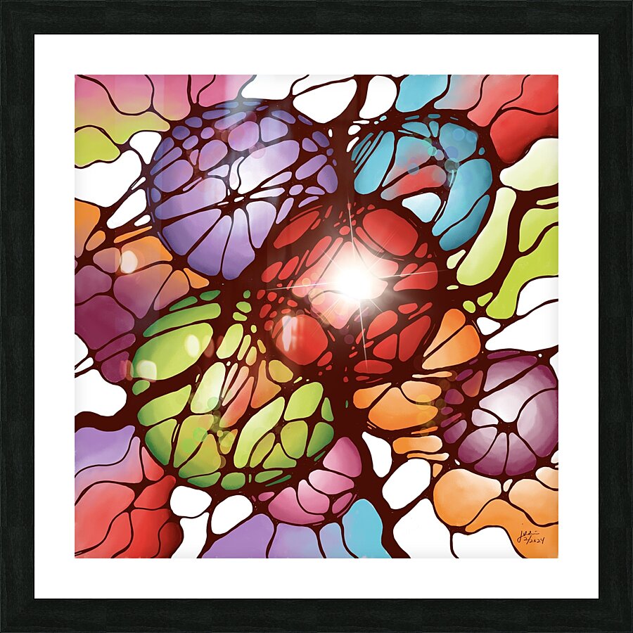 Releasing the Self Picture Frame print