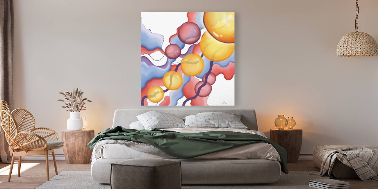 Jellyfish Sunset Reproduction