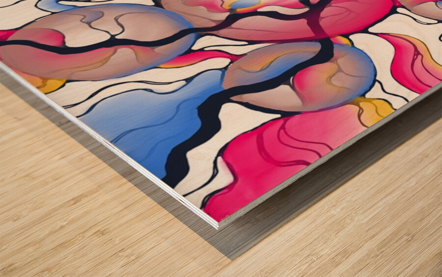 Candied Wishes Impression sur bois