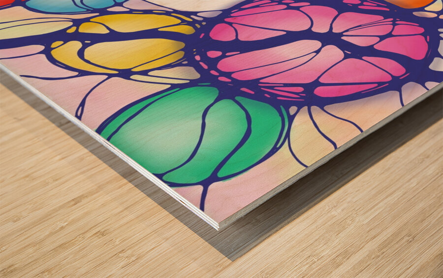 Circus Impression sur bois