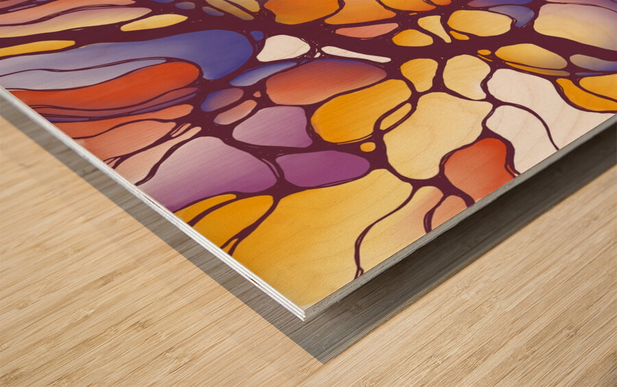 Alchemy of the Soul Wood print