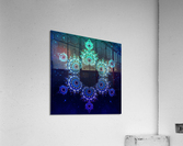 Psychedelic Snowflake Acrylic Print