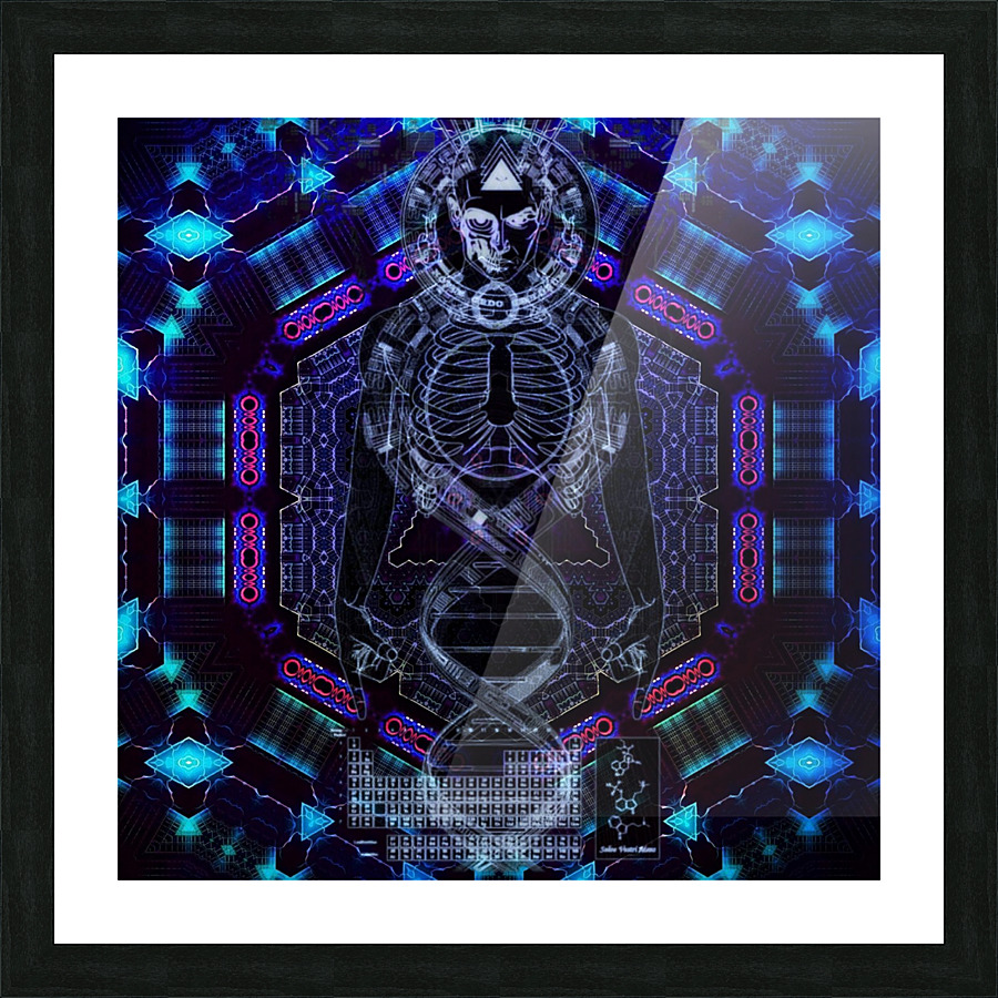 The Helix Picture Frame print