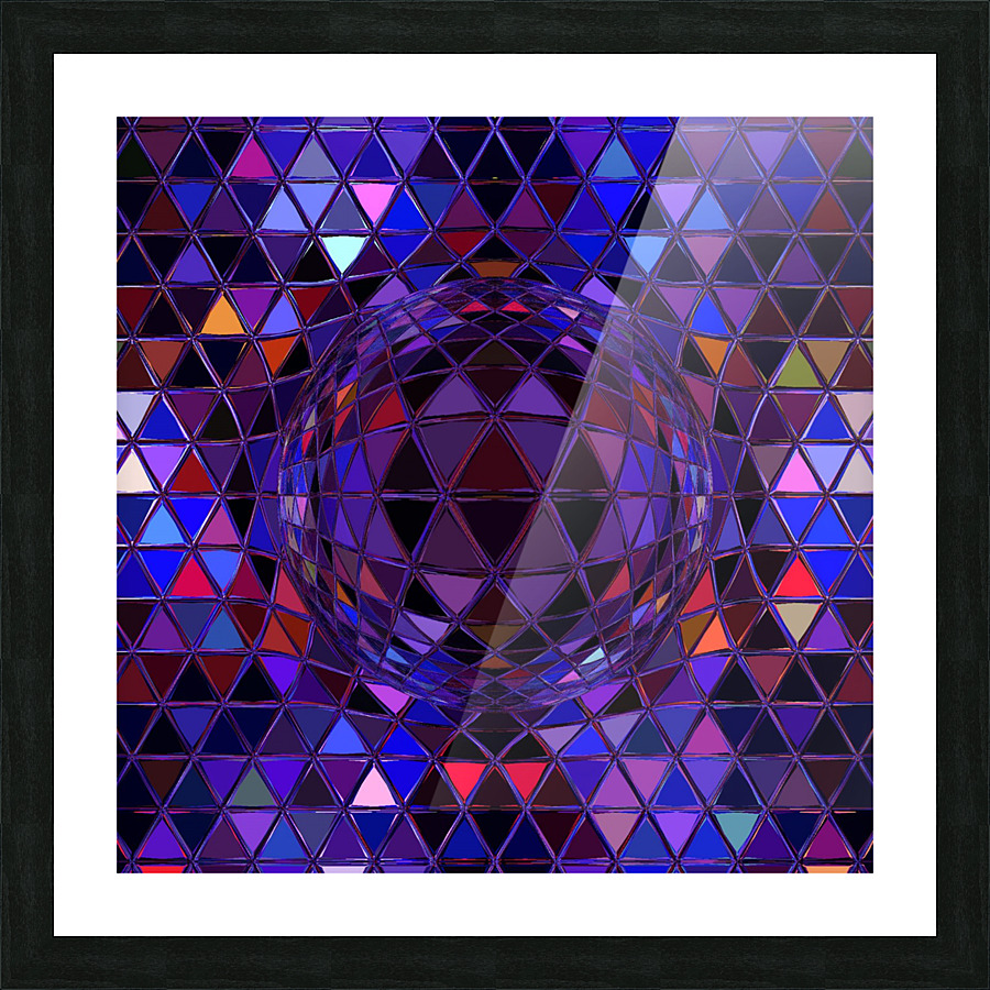 Spherical Picture Frame print