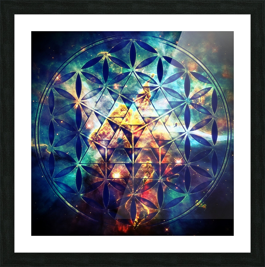 Sacred Circles Picture Frame print