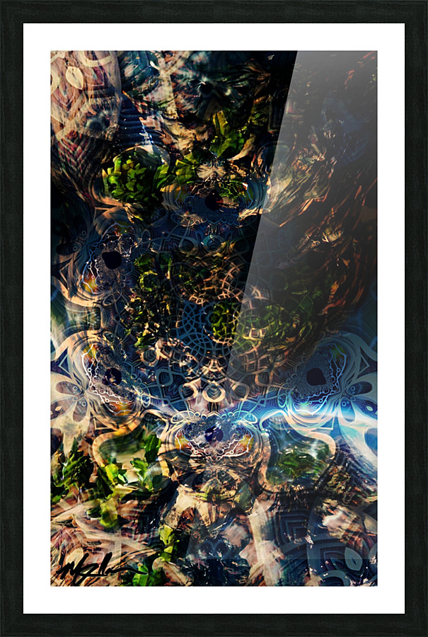 Earth Picture Frame print