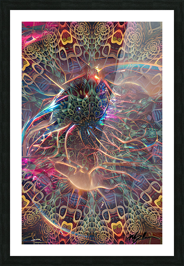 Transference Picture Frame print