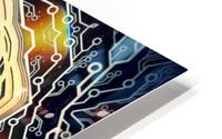 Burst v3 HD Metal print