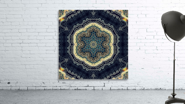Fractaling Pattern v1 Wall Preview