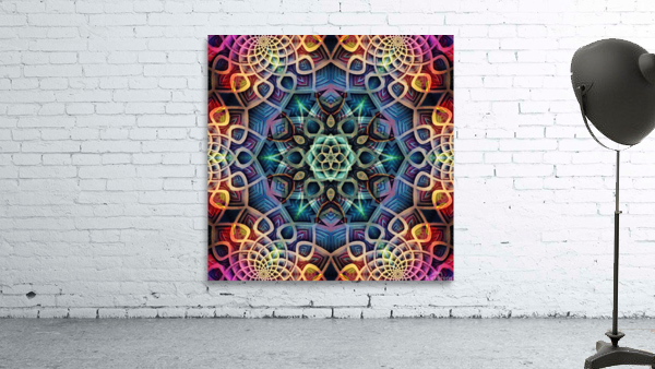 Flowering Pattern  Wall Preview
