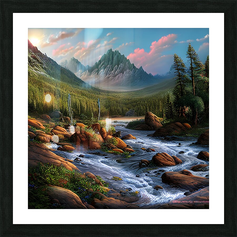 StarVon Park  Picture Frame print