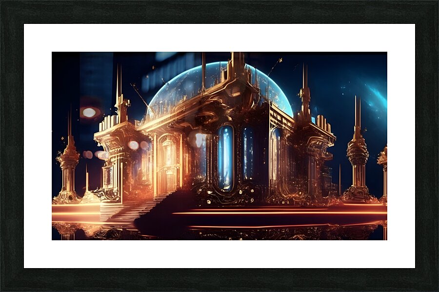 Serenity Inn Picture Frame print