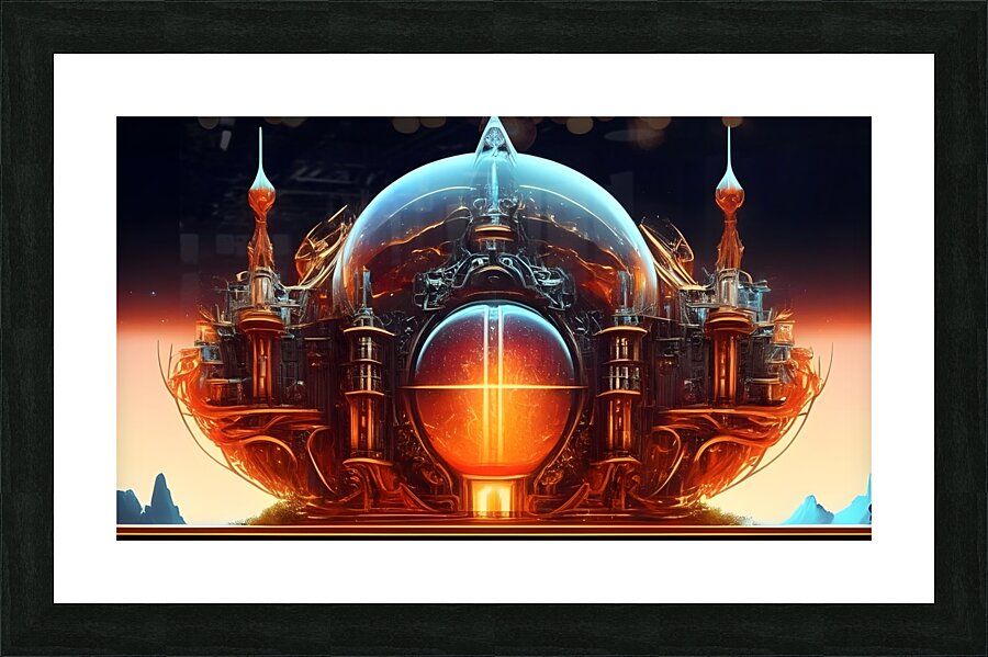 Celestial Sanctuary Picture Frame print