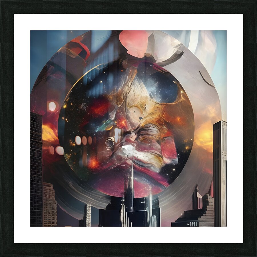 Enchanted Ethereal Echoes Picture Frame print