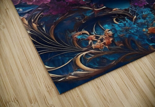 Space Flowers  Beautiful Digital Art puzzle