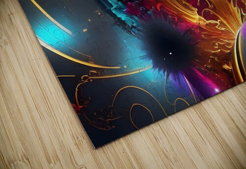 Chromatic Abstract Beautiful Digital Art puzzle