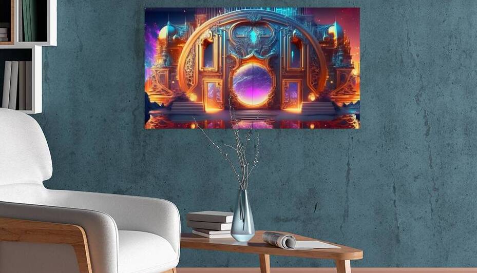 Pulsar Manor by Beautiful Digital Art