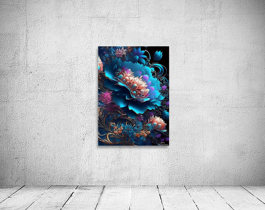 Space Flowers  Wall Preview