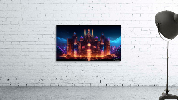 Celestial Retreat Castle Wall Preview