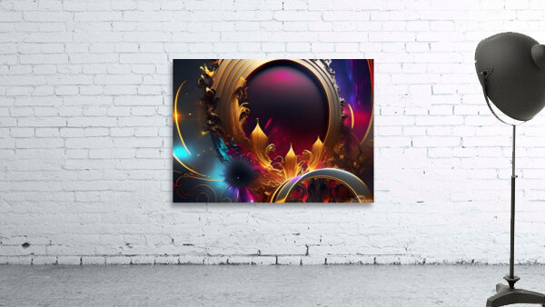 Chromatic Abstract Wall Preview
